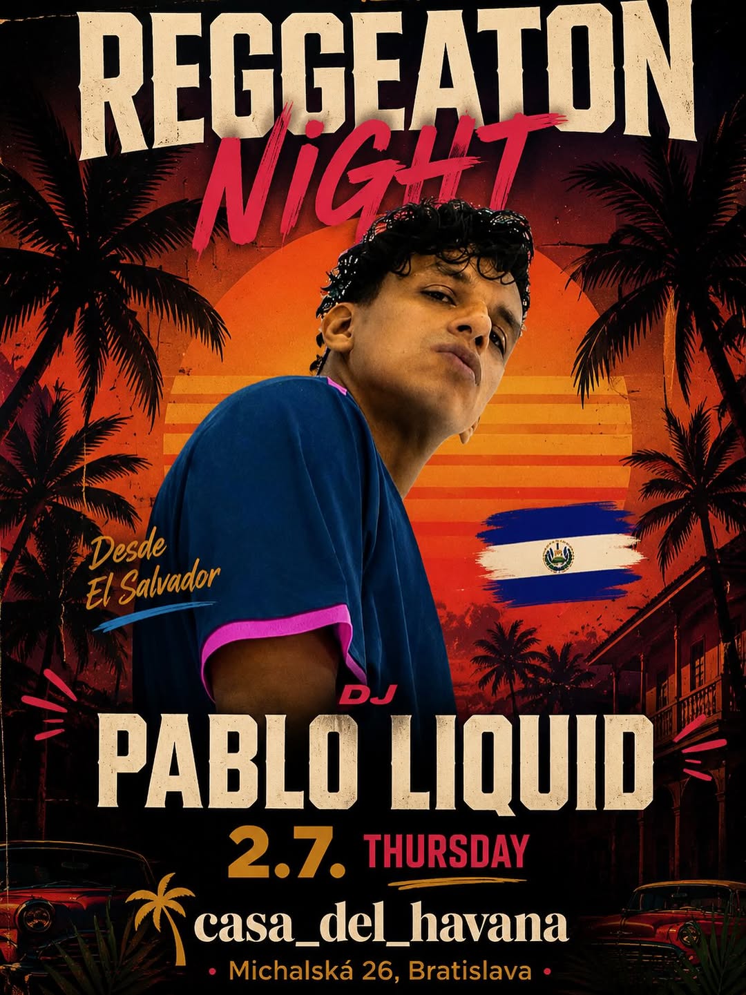 Reggaeton Night with DJ Pablo Liquid
