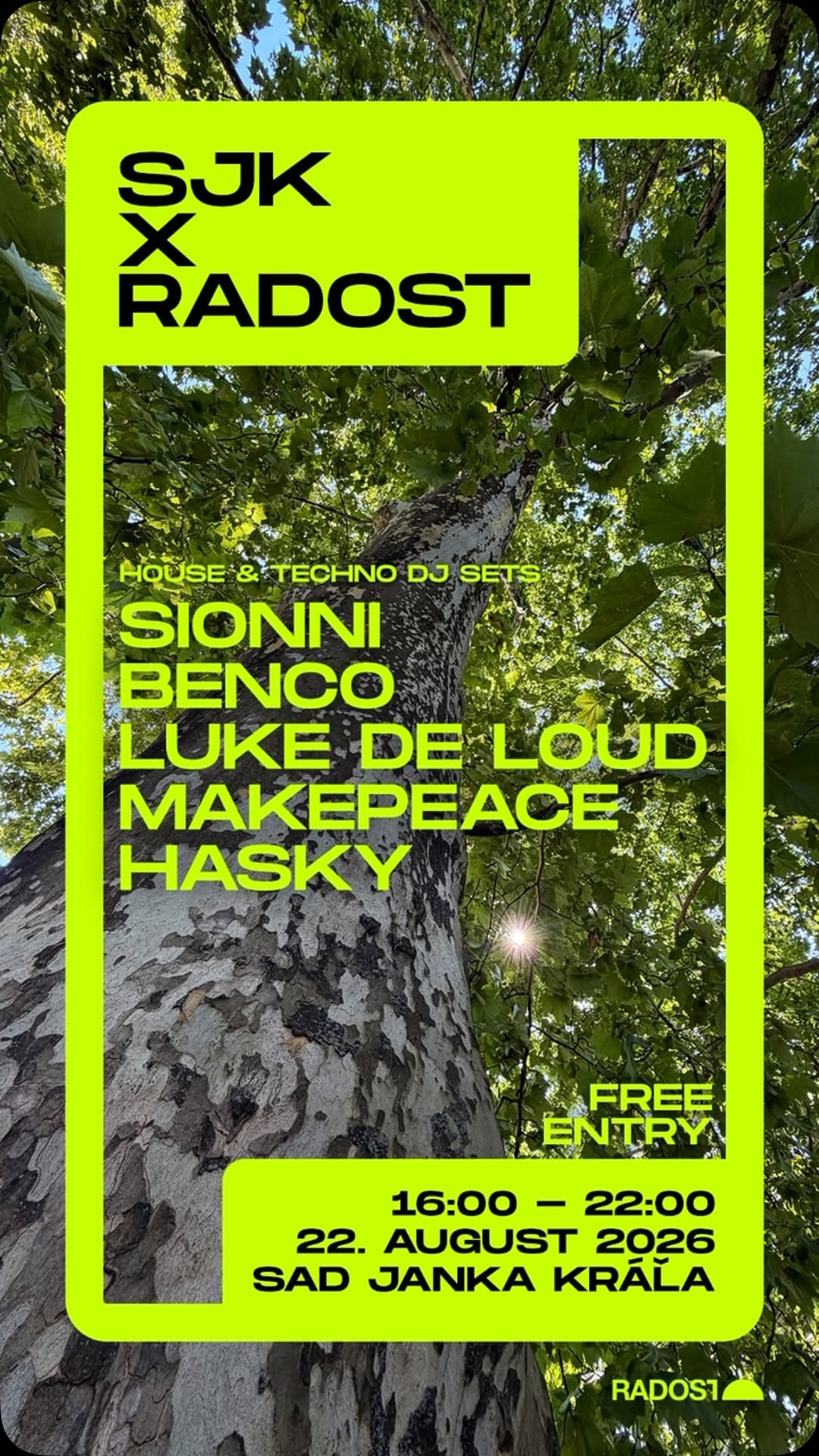 SJK x Radost: Daytime Party